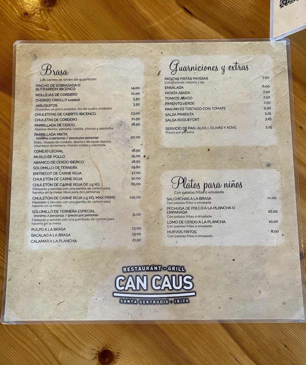 Menu Restaurant Can Caus-4