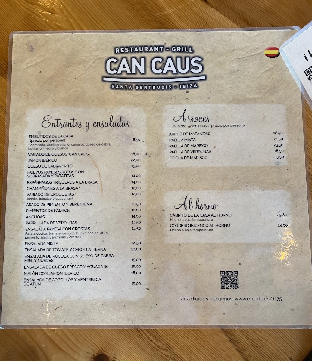 Menu Restaurant Can Caus-5